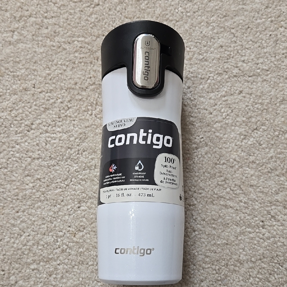 Contigo White Travel Mug